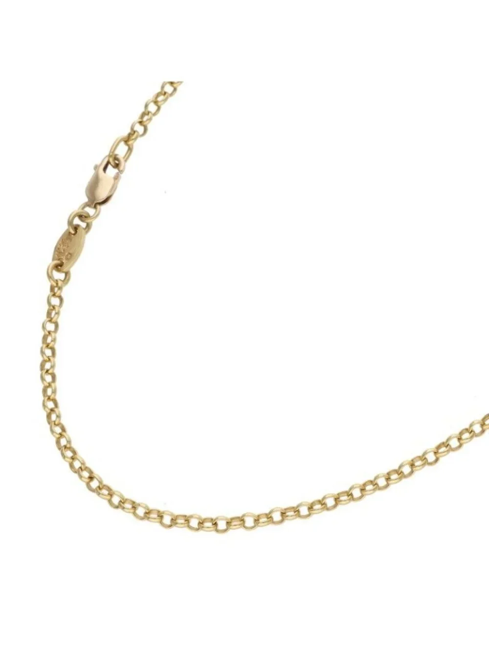 Chrome Hearts 22k Neckchain Roll Chain Gold Necklace